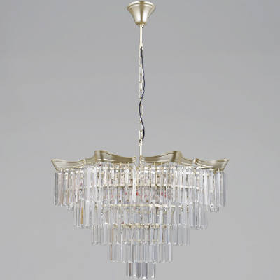 Подвесная люстра Illumico IL3575-8+4PSQ-24 GD LYRA