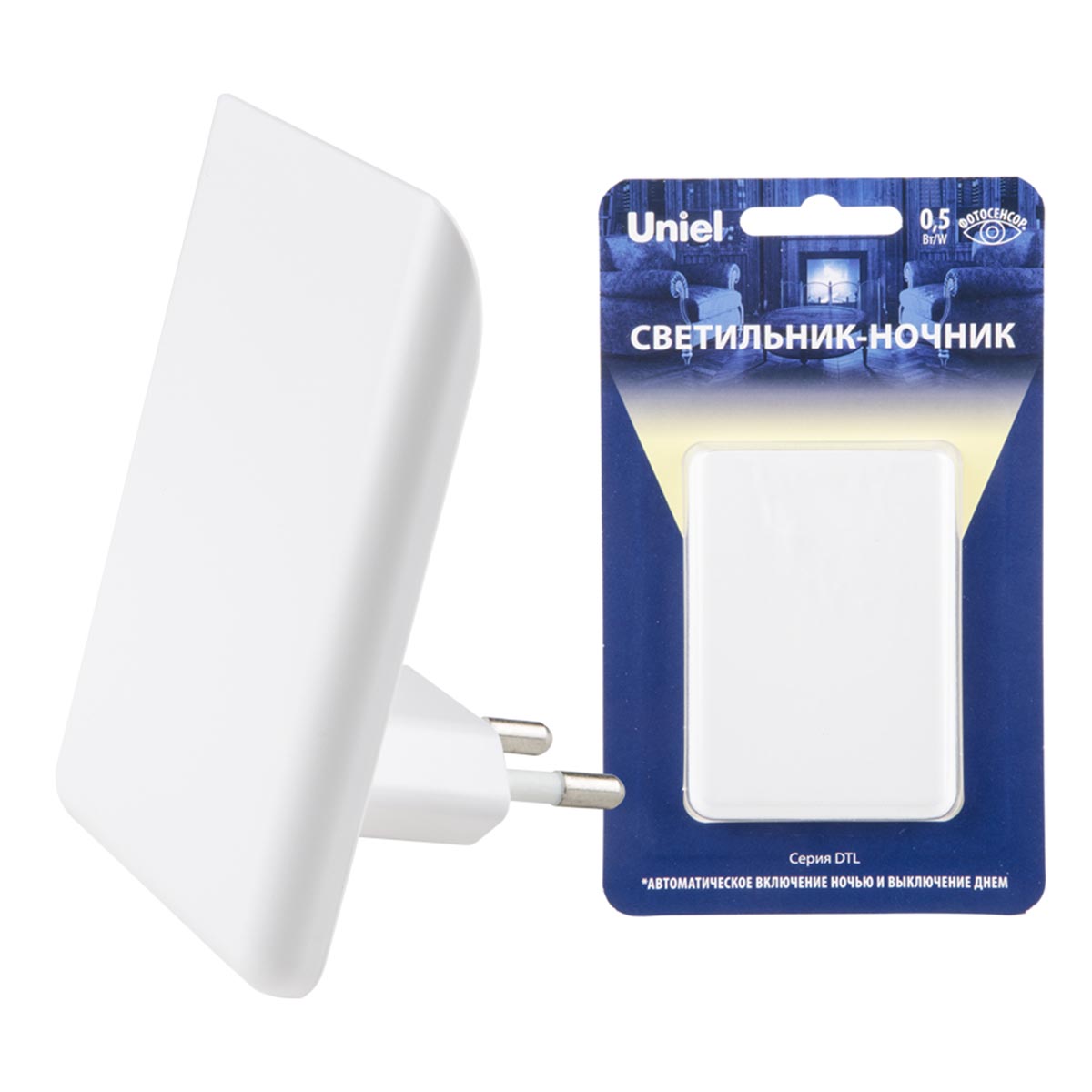Светильник-ночник Uniel DTL-320 Прямоугольник/White/Sensor UL-00007221