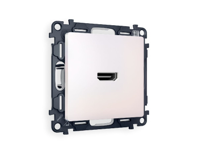 Комплект механизма розетки HDMI 2.0 40V/500mA 2.0GHz 5-18Gbit/s Ambrella Volt Alfa MA214010