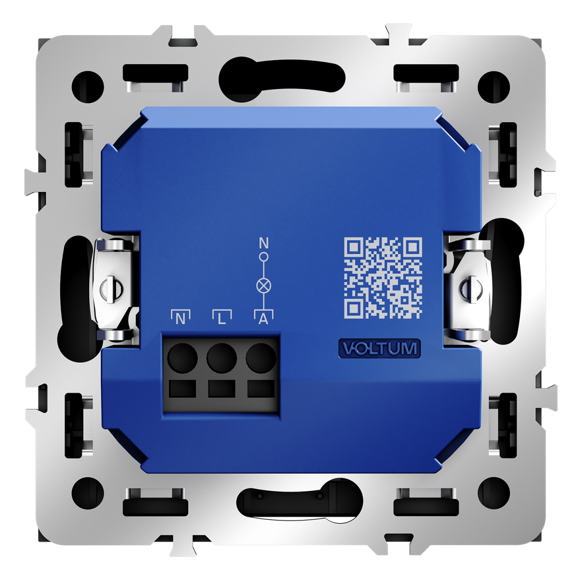 Выключатель встраиваемый Voltum S70 карточный 16А, (графит) VLS010707