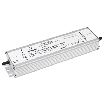 Блок питания Arlight ARPV-UH-50320-PFC-FV (24V 240W, 36-48V 320W, 10A) (IP67 Металл) 055740