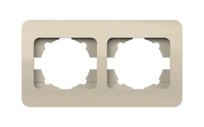 Рамка двухместная ELBI Jazz 508-000300-226