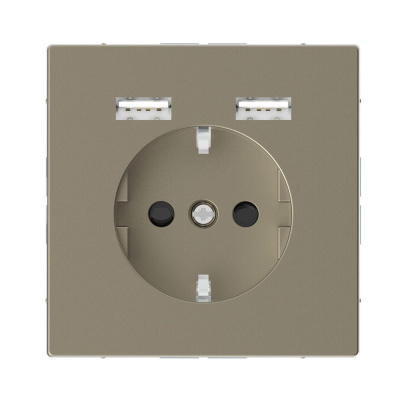 Розетка компьютерная USBx2 Schneider Electric Merten D-Life MTN2366-6033