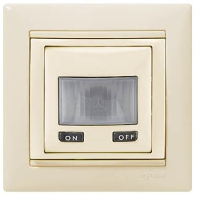Датчик движения ИК Legrand Valena двухпроводный слоновая кость 774129