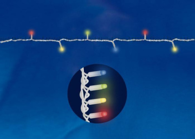 Уличная светодиодная гирлянда Uniel (07927) разноцветный ULD-S1000-120/DWA Multi IP67