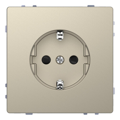 Розетка Schneider Electric Merten D-Life 16А с з/к и шторками MTN2300-6033