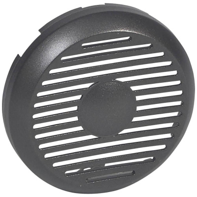 Лицевая панель Legrand Celiane блока питания для тюнера со встроенной колонкой графит 067879