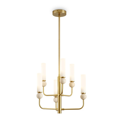 Люстра на штанге Freya Sunspot FR5482CL-06BS1