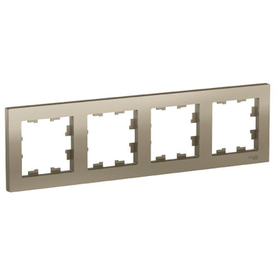 Рамка 4-постовая Schneider Electric Atlas Design ATN000504