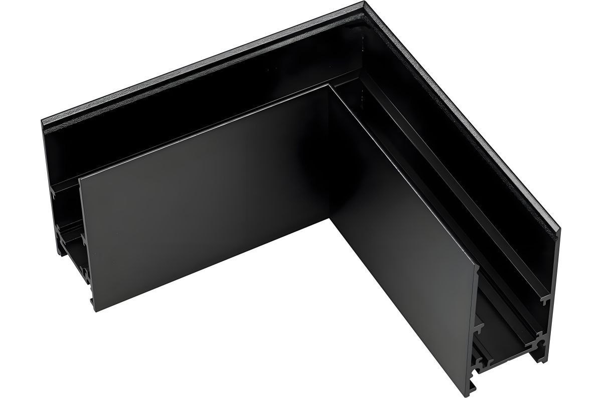 Коннектор угловой для накладного шинопровода Hesby Lighting  ElDeko HSBL_0053_1