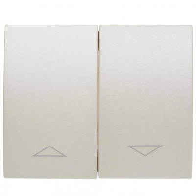 Лицевая панель Legrand Galea Life выключателя жалюзи перламутр 771514