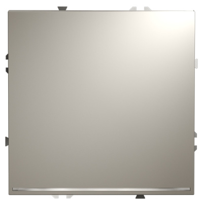 Проходной переключатель одноклавишный с подсветкой Voltum S70 VLS010403 (кашемир)