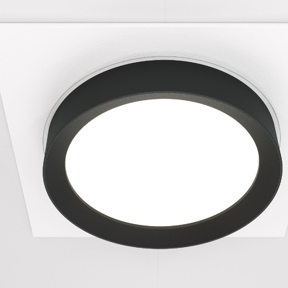 Встраиваемый светильник Maytoni Technical Hoop DL086-GX53-SQ-WB