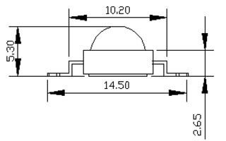 Мощный светодиод Arlight ARPL-3W-BCX45 Day White 020818