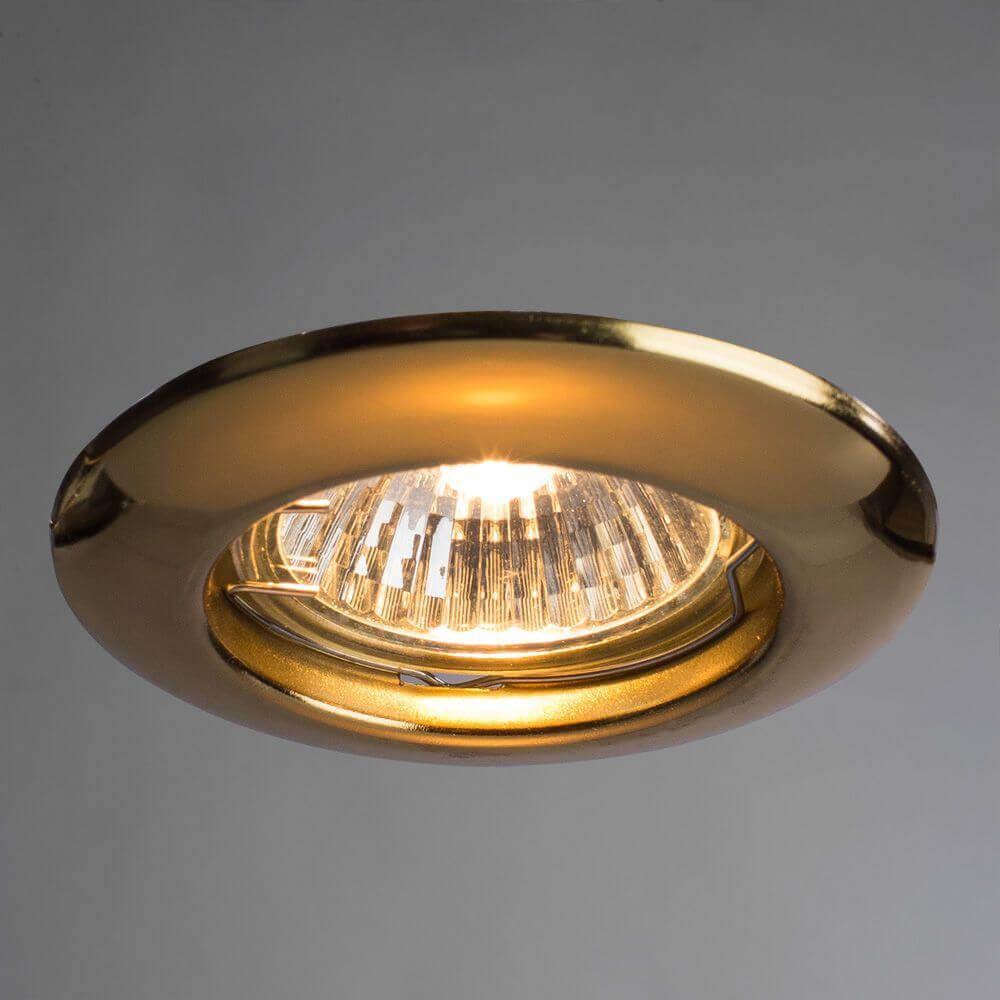 Встраиваемый светильник Arte Lamp Praktisch A1203PL-1GO
