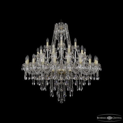 Подвесная люстра Bohemia Ivele Crystal 1415/20+10+5/360 G