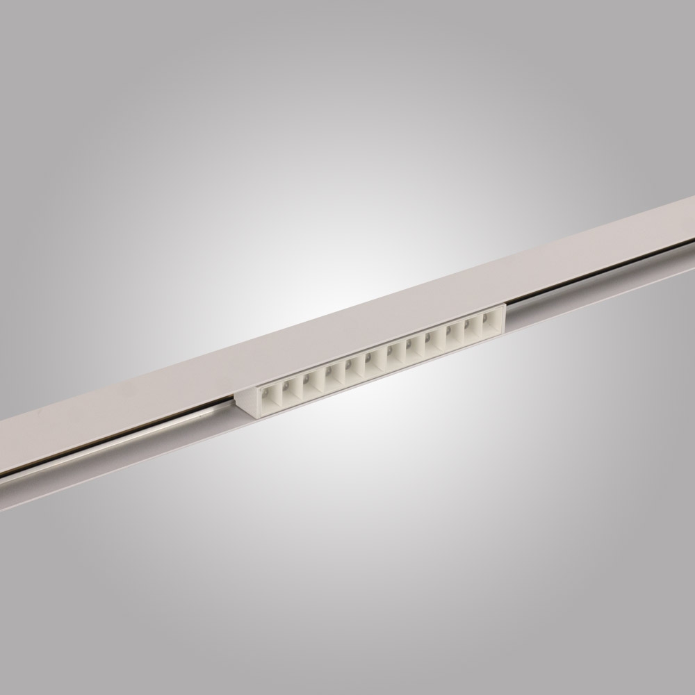 Трековый магнитный светильник AM Group MAGNET AM413 LL-20-12T-8W 3000K WH