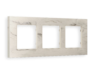 Рамка трехместная Ambrella Volt Grand AF930603