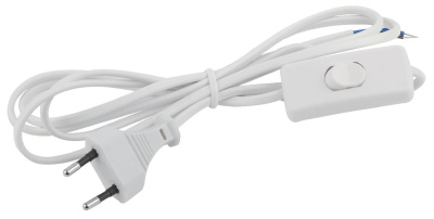 Шнур для бра Эра UX-ШВВП-S-1,8m-W Б0044071