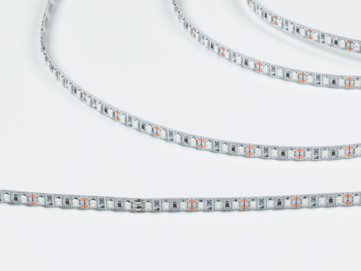 Светодиодная лента SWG Standard 3528 Красный 5м IP20 SWG3120-12-9.6-R-M 00-00009465