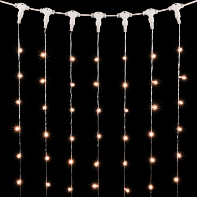 Гирлянда Бахрома с колпачком Laitcom (LTC) PCL602CAP-10-2EWW