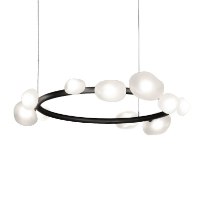 Подвесная люстра Delight Collection Matter 5055P/D910 black/white