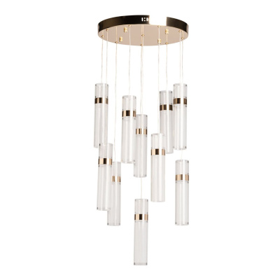 Каскадная люстра De Markt Конти 488013010