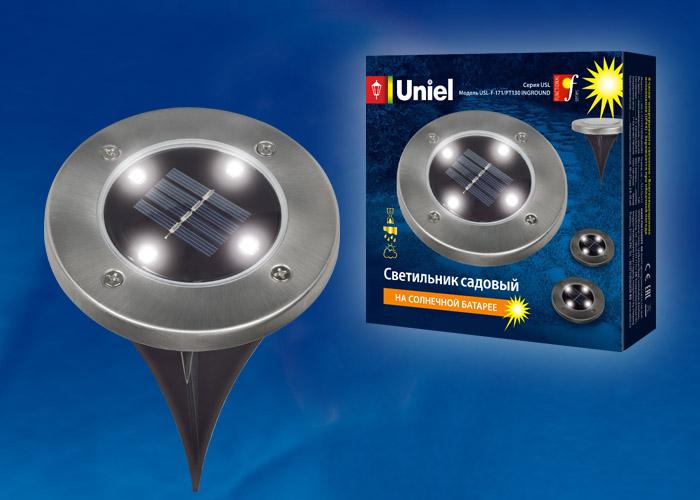 Светильник на солнечных батареях (UL-00004274) Uniel Functional USL-F-171/PT130 Inground