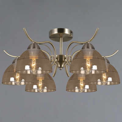 Люстра на штанге Illumico IL0733-6CSQ-25 AB AREZZO