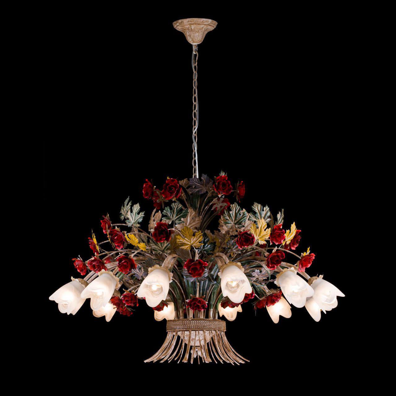 Подвесная люстра Ambiente Leon 2128/60 PB Tear Drop