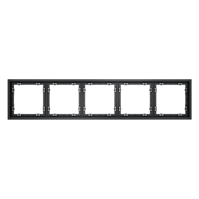 Рамка на 5 постов Voltum S70 VLS100507 (графит)