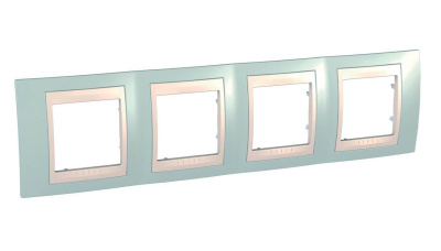 Рамка 4-постовая Schneider Electric Unica Хамелеон MGU6.008.570