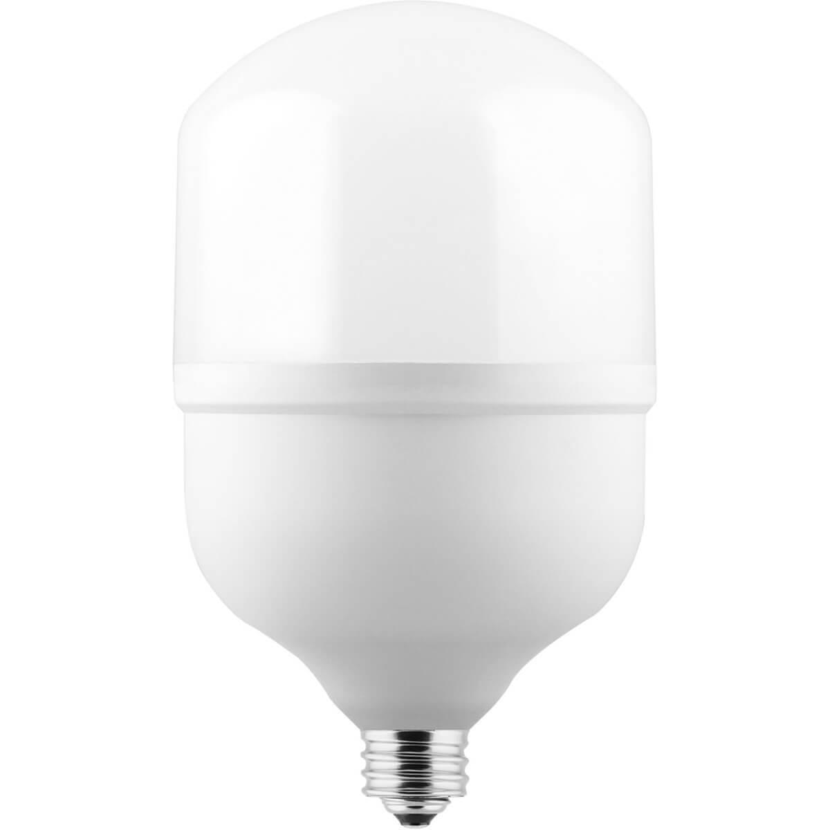 Лампа светодиодная Feron E27-E40 70W 4000K Цилиндр Матовая LB-65 25822