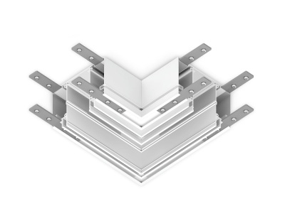 Коннектор угловой Ambrella Light Magnetic 220V GL1045