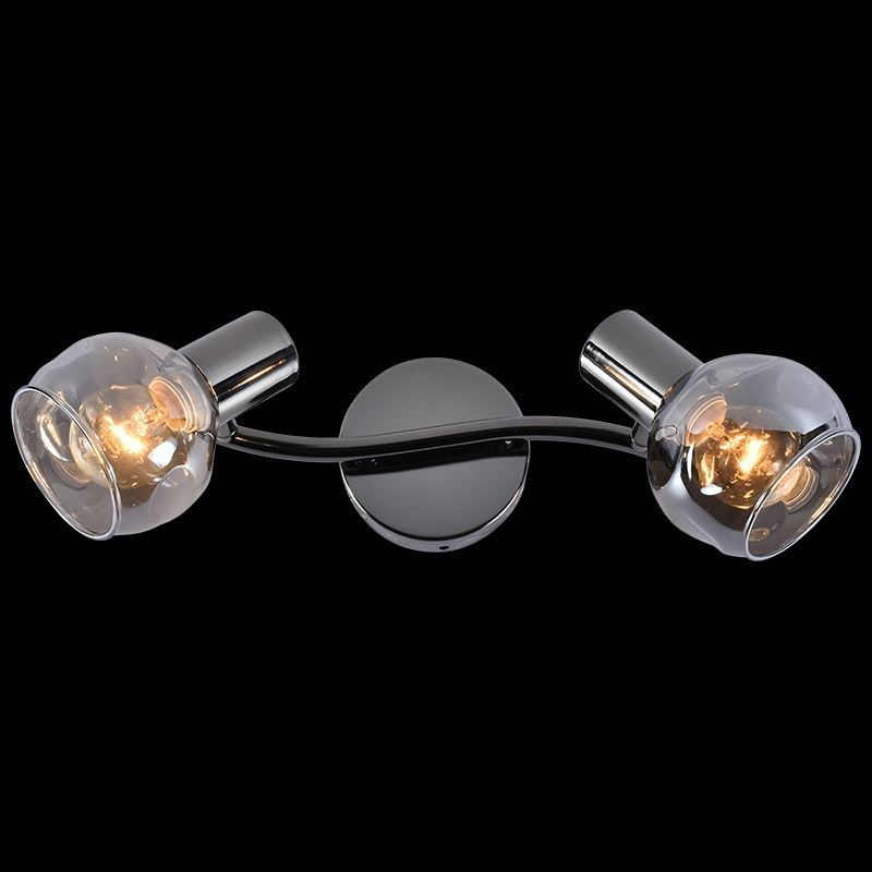 Спот Reluce 05958-0.8-02 PEARL BK (DARK CHROME)