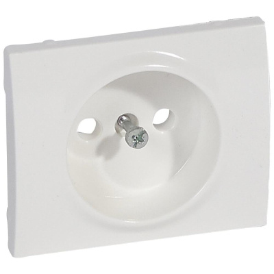 Лицевая панель Legrand Galea Life розетки 2К белая 777026