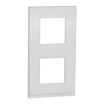 Рамка 2-постовая Schneider Electric Unica New NU6004V85