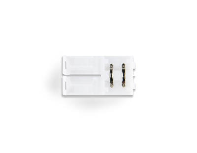 Соединитель прямой для светодиодной ленты 5050 12/24V (2 конт.) GS6051 (10шт) Ambrella Light Illumination GS6051