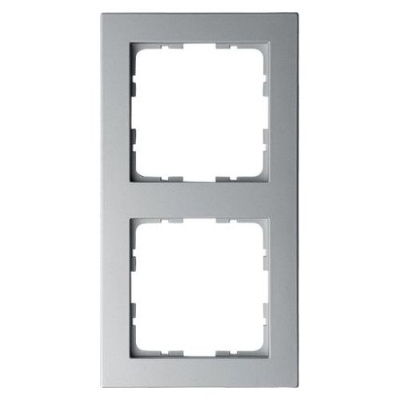 Рамка Jasmart G-Classic 2-постовая цвет алюминий поликарбонат G1002S