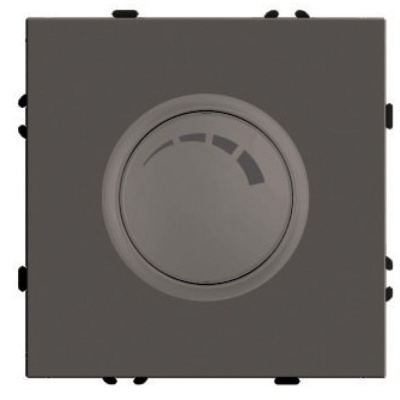 Выключатель диммирующий (механизм) Stekker Эмили RSW10-5106-09 антрацит soft touch 49920