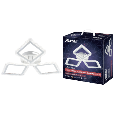 Потолочная люстра Ritter Losanga 52927 3