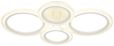 Потолочный светильник Эра Модерн Ring CLL-1-59W 3K-6,5K RC WH