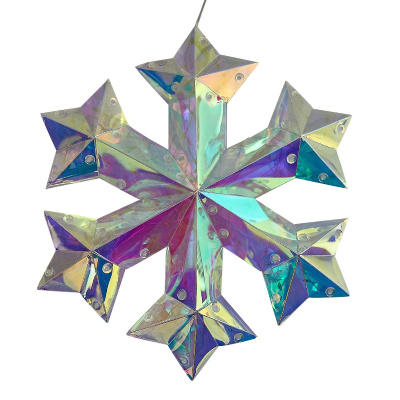 Светильник декоративный на батарейках Снежинка Uniel ULD-R512 3АА SNOWFLAKE UL-00012222