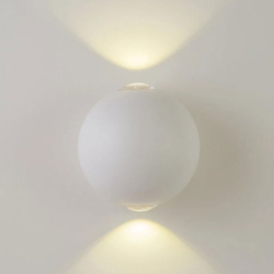 Уличный настенный светильник AM Group AM304-2X3 W WH 4000K