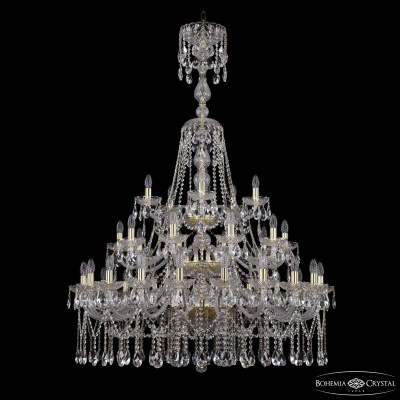 Подвесная люстра Bohemia Ivele Crystal 1413/20+10+5/400/XL-158/3d G