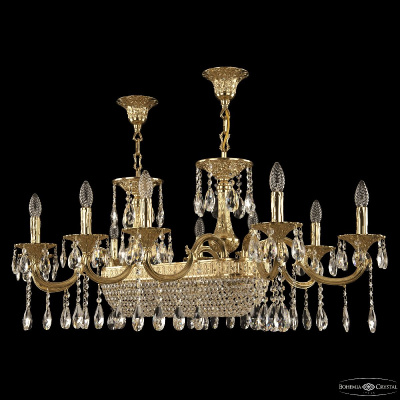 Подвесная люстра Bohemia Ivele Crystal 72153/10/250/600 G