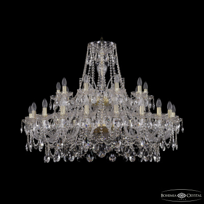Подвесная люстра Bohemia Ivele Crystal 1411/20+10/400/2d G