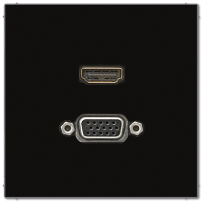 Розетка HDMI/VGA Jung MALS1173SW
