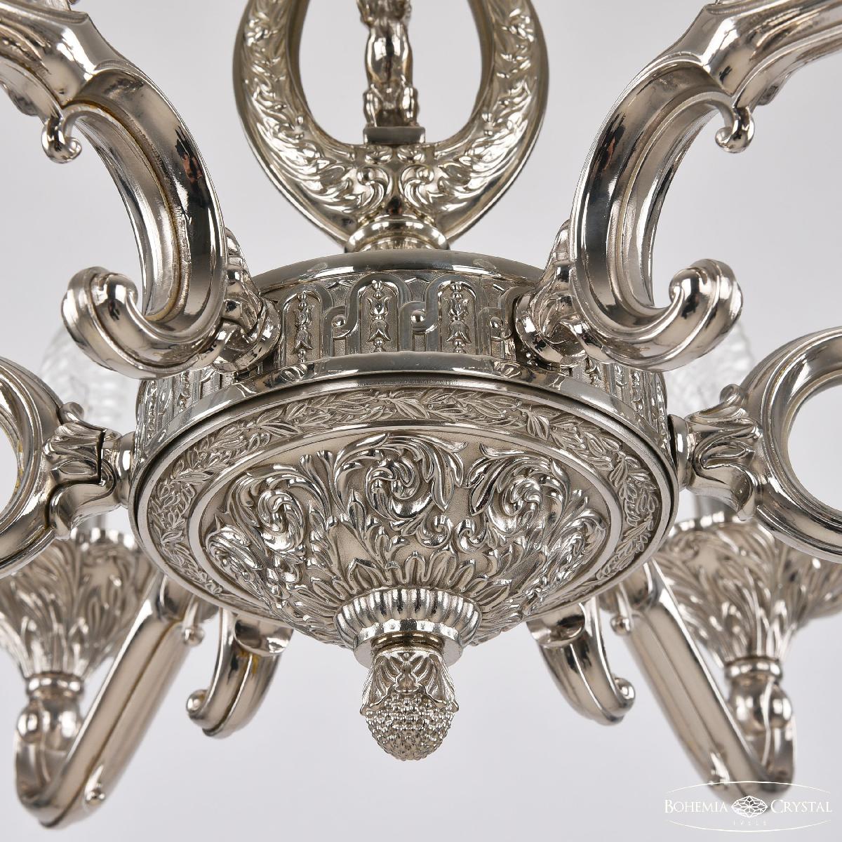 Подвесная люстра Bohemia Ivele Crystal Verona 72402/6/175 Ni FH1S