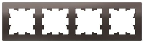 Рамка 4-постовая Schneider Electric Atlas Design ATN000604